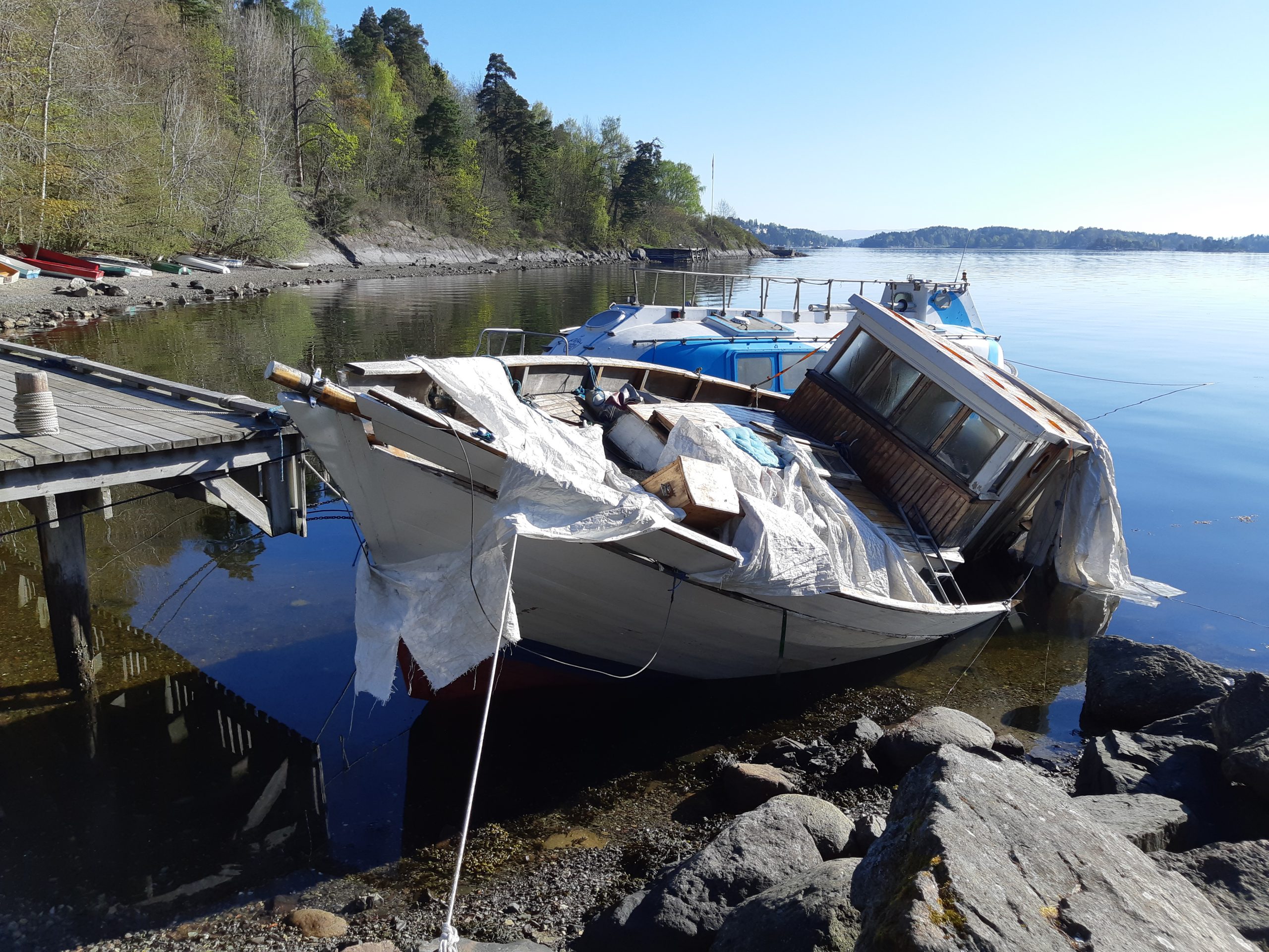 Opprydding av eierløse kasserte fritidsbåter (vrakbåter)