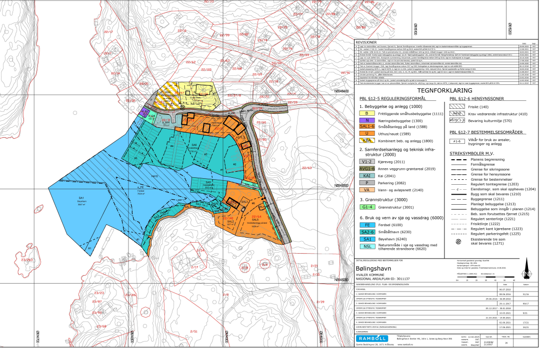 Detaljplan for Bølingshavn – kommentarer til reguleringsplan på høring