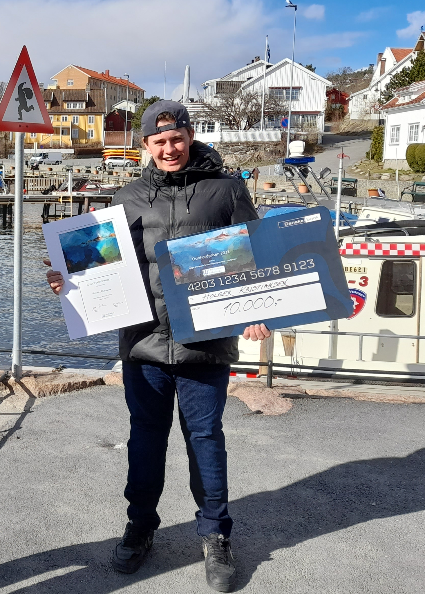Oslofjordprisen 2021 til engasjert 15-åring