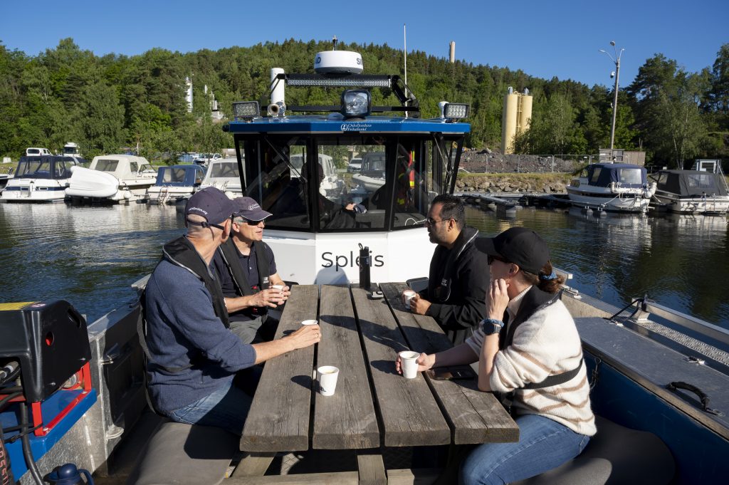 Stortingspresidenten på studietur i Oslofjorden